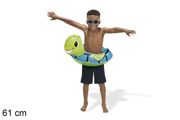 Flotador infantil tortuga 61 cm