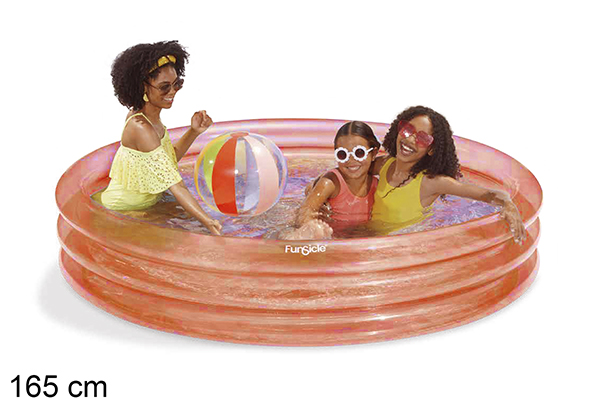 Piscina hinchable infantil coral 165 cm