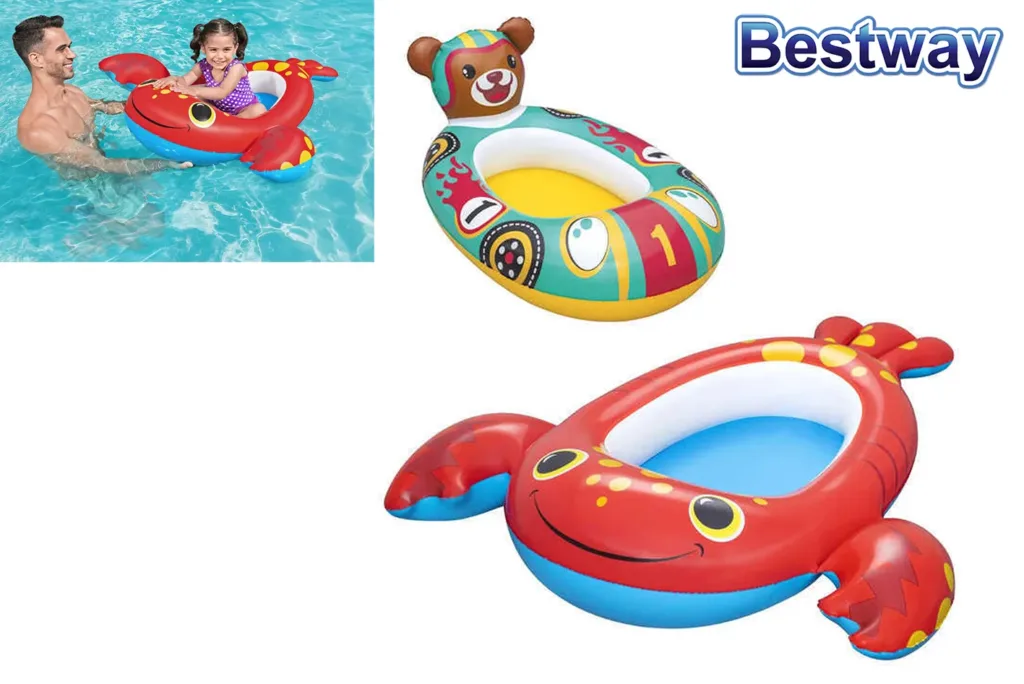 Barca hinchable infantil diseño surtido - Imagen 4