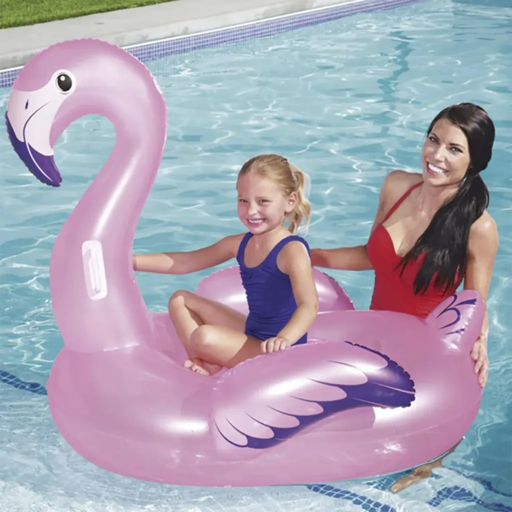 Colchoneta hinchable flamenco Gigante - Imagen 9