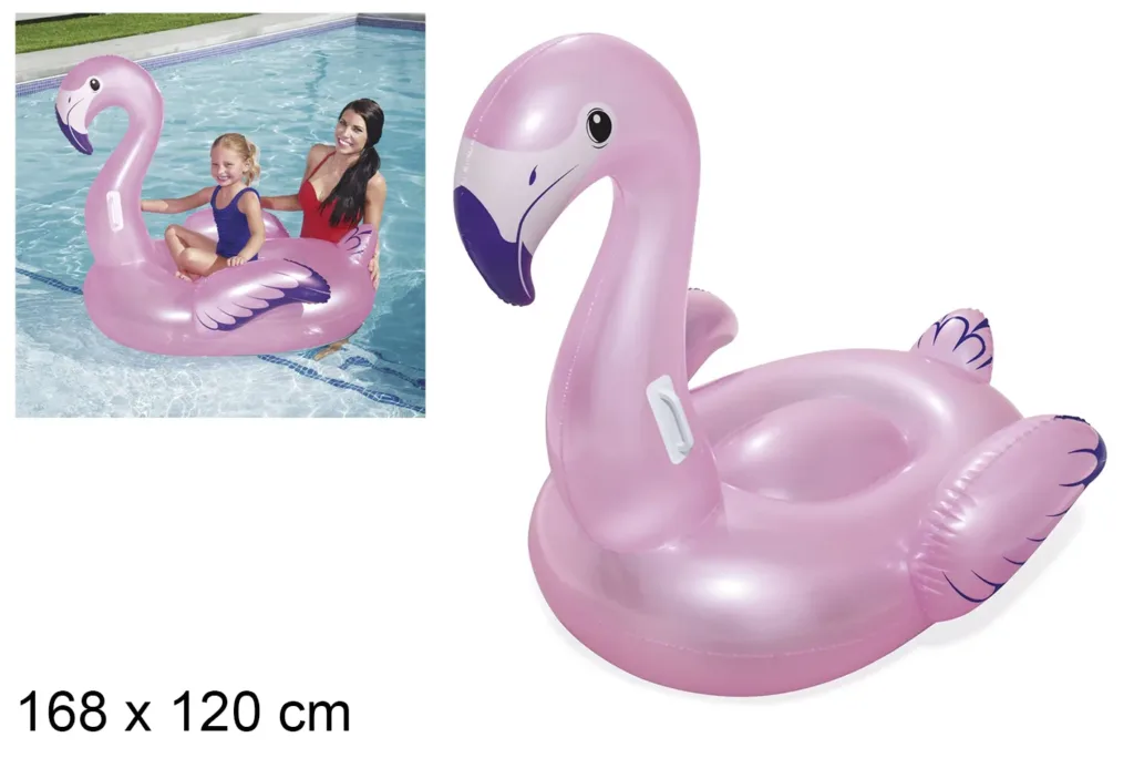 Colchoneta hinchable flamenco Gigante - Imagen 10