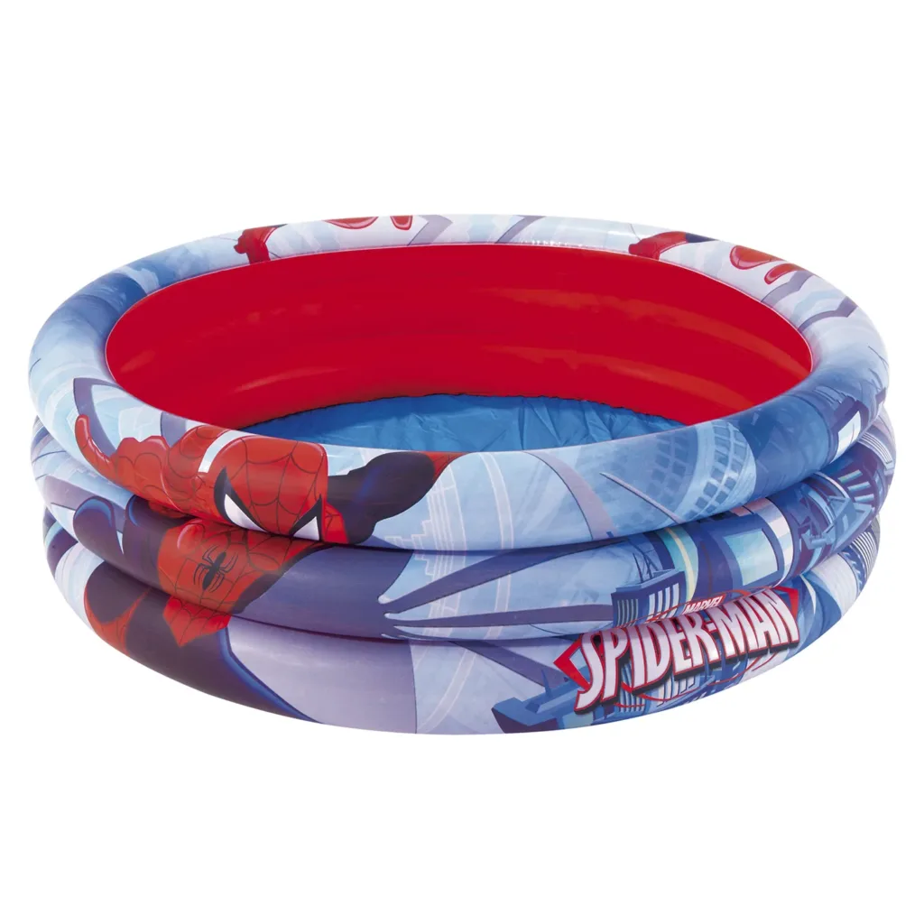 Piscina hinchable 3 anillos Spiderman - Imagen 10