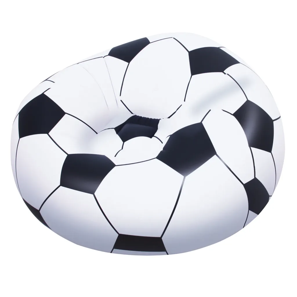 Puf hinchable pelota de futbol - Imagen 9