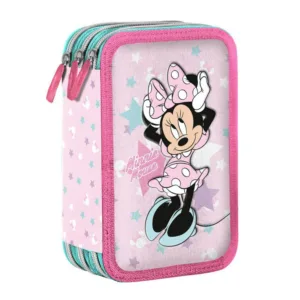 Estuche Minne 3 cremalleras